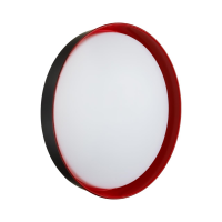7710/DL COLOR SN 102 Светильник пластик/белый/красный LED 48Вт 4000К D400 IP43 TUNA RED 7710/DL фото