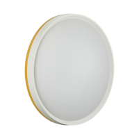 7709/DL COLOR SN 100 Светильник пластик/белый/желтый LED 48Вт 4000К D400 IP43 KEZO YELLOW 7709/DL фото