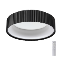 7712/56L AVRA LED SN Светильник металл/акрил/белый/черный LED 56Вт 3000-6500К D460 IP20 пульт ДУ SHARMEL 7712/56L фото
