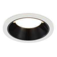ST LUCE ST755.448.07 Светильник встр. Черный LED 1*7W 4000K 630Lm Ra80 120° IP20 D85xH45 100-240V ST755.448.07 фото