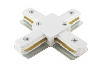 TDM Коннектор Х-образный для шинопровода TLC-01-WH-X, белы) SQ0369-0327 фото