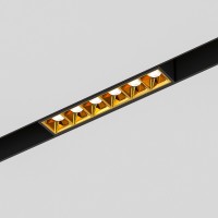 Slim Magnetic Трековый светильник 6W 4000K Artas (чёрный/золото) 85101/01 a064528 a064528 фото