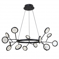 F-Promo 4252-15P, подвесная люстра, D740xH400/1100, 15xLEDx3W, 3825LM, 4000K, included 4252-15P фото