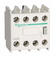 Schneider Electric Contactors D Telemecanique Контакт дополнительный фронтальный 4НЗ для контакторов cерии D LADN04 фото