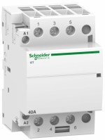 Schneider Electric Acti 9 iCT40A Контактор модульный 3НО 220/240В 60Гц A9C20643 фото