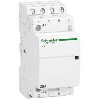 Schneider Electric Acti 9 iCT25A Контактор модульный 4НО 220/240В АС 50Гц A9C20834 фото