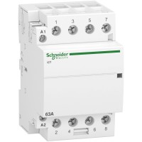 Schneider Electric Acti 9 iCT63A Контактор модульный 4НО 220/240В АС A9C20864 фото