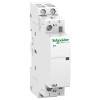 Schneider Electric Acti 9 iCT16A Контактор модульный 2НО 220/240В АС A9C22712 фото