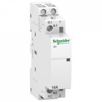 Schneider Electric Acti 9 iCT16A Контактор модульный 1НО 1НЗ 220В АС 50Гц A9C22515 фото