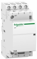 Schneider Electric Acti 9 iCT16A Контактор модульный 4НО 220/240В АС 50Гц A9C22814 фото
