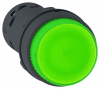 Schneider Electric XB7 Кнопка 22мм 24В зеленая с подсветкой XB7NW33B1 фото
