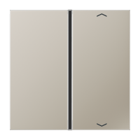JUNG KNX LS 990 Edelstahl Комплект накладок, 1гр+жалюзи ES2401TSAP фото
