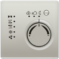 JUNG KNX LS 990 Edelstahl Регулятор для тепл. полов с внешн. датчиком температуры,с 4-канал.интерф.кнопок ES2178TS фото