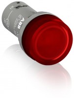 ABB CL2-523R Лампа красная со встроенным светодиодом 230В AC 1SFA619403R5231 фото