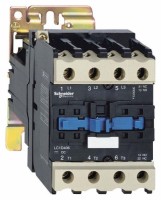 Schneider Electric Contactors D Контактор 4Р (2 НО + 2 НЗ), АC1 60А, 220В DC 1.8 Вт, расшир. диапазон, зажим под винт LP1D40008MW фото