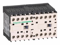 Schneider Electric Contactors K Контактор реверсивный 3P, 9A, НЗ, 24В DС, монтаж на печатную плату LP2K09015BD фото