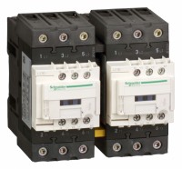 Schneider Electric Contactors D Контактор реверсивный 3Р Everlink AC3 440В 50A катушка управления 115В AC 50/60Гц LC2D50AFE7 фото