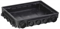 IEK PRIMER Коробка напольная ONFLOOR 16 модулей KNU-80-16-PA-9011 фото