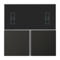 JUNG Антрацит Крышка с клавишами для Room controller AL4093TSAAN фото
