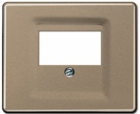 JUNG SL 500 Бронза Крышка для TAE розетки SL569TGB фото