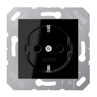 JUNG Розетка для откидной крышки 10A 250V / 16A 250V CD5120BFSW фото