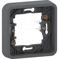 Schneider Electric Mureva Styl Антрацит Рамка 1-ая с винтами IP55 MUR34108 фото