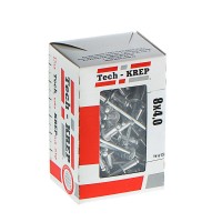 Tech-Krep Заклепка 4,0х8 (100 шт) - коробка с ок. 102286 102286 фото