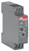 ABB Реле времени CT-VWC.12 компактное (импульс при включ.) 24-48B DC, 24-240B AC (7 диапазонов времени 0,05с...100ч) 1ПК 1SVR508130R0000 фото