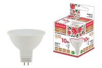 TDM Лампа светодиодная MR16-10 Вт-230 В-3000 К–GU5,3 Народная SQ0340-1609 фото