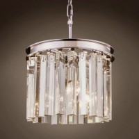 Loft Concept Odeon Clear Glass 3 Light Round Chandelier 30 Хром 40.1538 фото