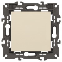ЭРА 14-1111-02 Elegance Сл.кость Кнопка 1-кл Б0047863 фото