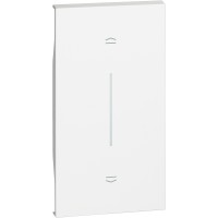 BT Living now Белый Лицевая панель для выключ рольставень (горизонтальн) 2 мод KW05M2 фото