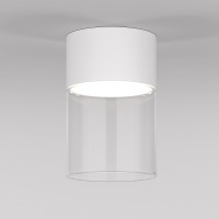 Светильник потолочный светодиодный 10W 4000К белый/прозрачный 25047/LED a064710 фото