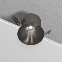 25070/LED 15W 4000K / светильник встраиваемый светодиодный / титан a069409 фото