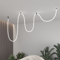 Гибкий неон 336Led 12W IP20 4200K Full light круглый дневной белый, 5 м (24V 12W 336Led 2835 IP20) a063428 фото