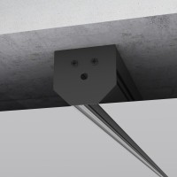 Slim Magnetic Заглушки для шинопровода в натяжной потолок 85204/00 (черный)  (2 шт.) 85206/00 a067417 фото