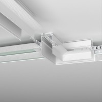 Slim Magnetic Коннектор угловой для встраиваемого шинопровода под ГКЛ 12,5мм (белый) 85212/00 a067501 фото