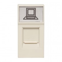 EKF PROxima Розетка RJ45, категории 5e (ширина 1 модуль) E1MK015E-135-10 фото