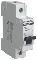 IEK GENERICA Авт. выкл. ВА47-29М 1P 63А 4,5кА C MVA21-1-063-C-G фото