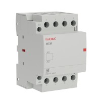 Модульный контактор YON MCE 4P 63A 4НО управляющее напряжение 240В 50Гц MCE-63-40-A240 фото