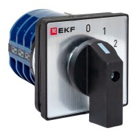 Переключатель кулачковый ПК-1-102 32А 2P «0-1-2-3» IP65 EKF pk-1-102-32-65 фото