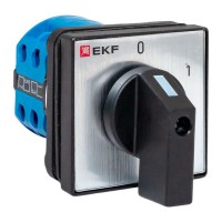 Переключатель кулачковый ПК-1-13 10А 3P «0-1» IP65 EKF pk-1-13-10-65 фото