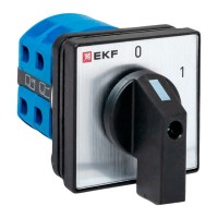 Переключатель кулачковый ПК-1-13 25А 3P «0-1» IP65 EKF pk-1-13-25-65 фото