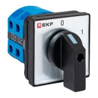 Переключатель кулачковый ПК-1-14 25А 4P «0-1» IP65 EKF pk-1-14-25-65 фото