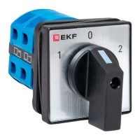Переключатель кулачковый ПК-1-22 25А 2P «1-0-2» IP65 EKF pk-1-22-25-65 фото