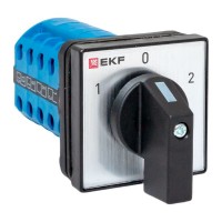Переключатель кулачковый ПК-1-24 10А 4P «1-0-2» IP65 EKF pk-1-24-10-65 фото