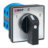 Переключатель кулачковый ПК-1-42 25А 2P «1-0-2» IP65 EKF pk-1-42-25-65 фото