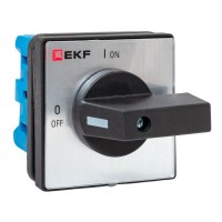 Переключатель кулачковый ПК-2-13 16А 3P «ВКЛ-ВЫКЛ» IP65 EKF pk-2-13-16-65 фото