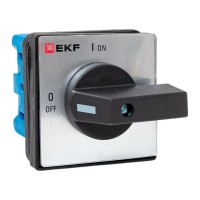 Переключатель кулачковый ПК-2-13 25А 3P «ВКЛ-ВЫКЛ» IP65 EKF pk-2-13-25-65 фото