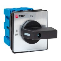 Переключатель кулачковый ПК-2-13 63А 3P «ВКЛ-ВЫКЛ» IP65 EKF pk-2-13-63-65 фото